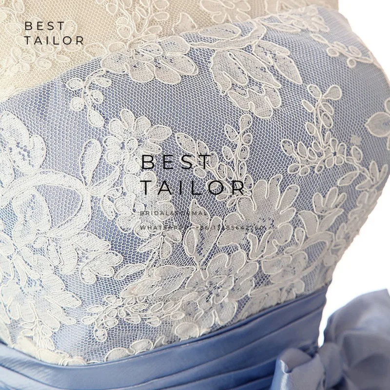 Коктейльные платья для особых случаев винтажные атласные Короткие с бантом