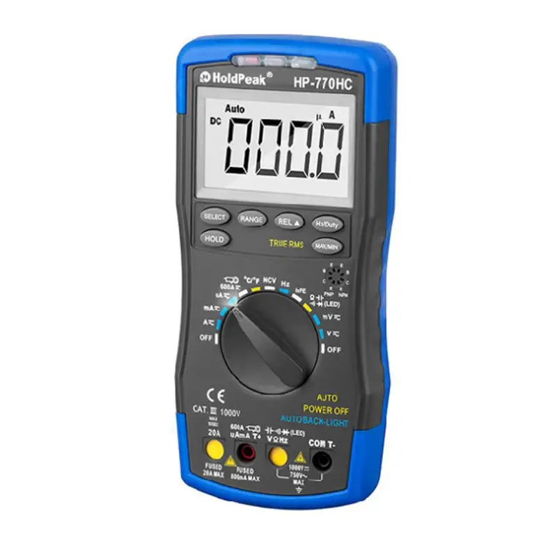 HP-700HC Digital Multimeter 1000V 600A NVC LCD Display DC AC Voltage Voltmeter Multitester Electric Measuring Tools | Инструменты