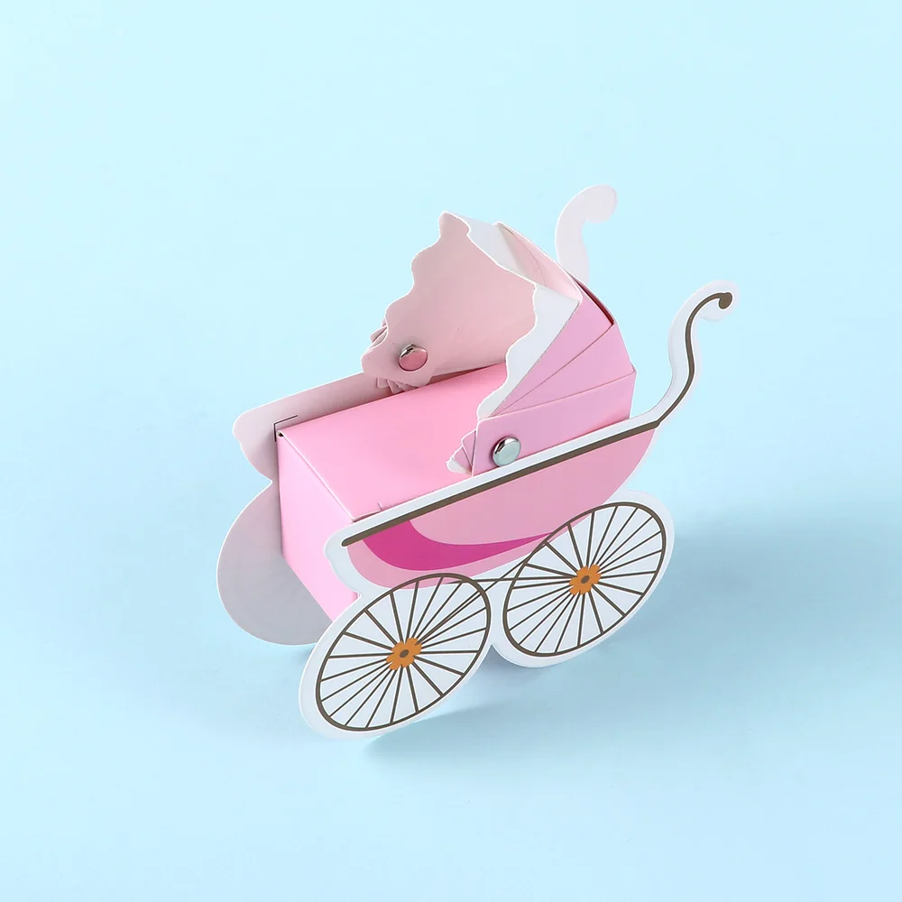 10pcs Halloween Cute Gift Candy Box Stroller Shape Holiday Party Small Decoration | Дом и сад