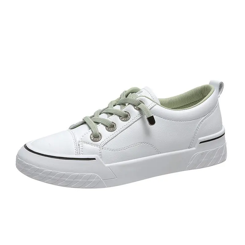 

Женские кроссовки для бега, на толстой платформе, на шнуровке, Вулканизированная плоская подошва, дышащие, Повседневная прогулочная обувь