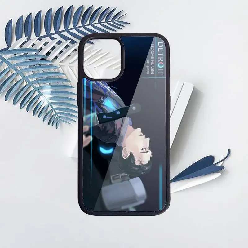 

Detroit Become Human RK800 Phone Case PC for iPhone 11 12 pro XS MAX 8 7 6 6S Plus X 5S SE 2020 XR Luxury brand shell funda