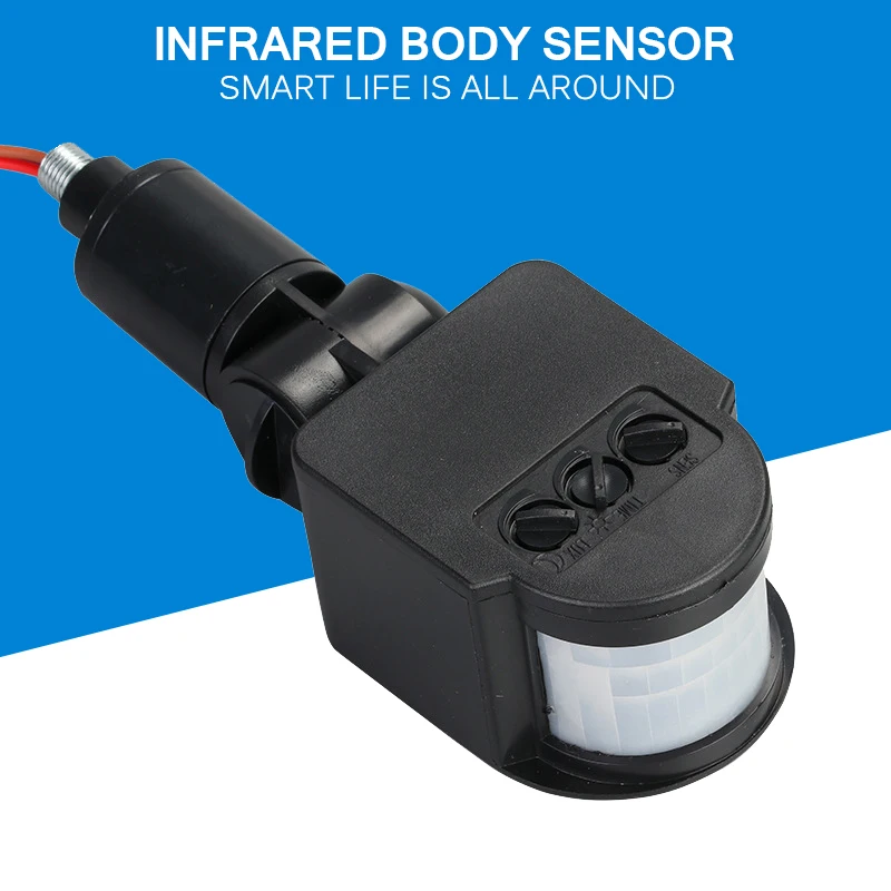 Уличный инфракрасный детектор движения с ИК датчиком переменного тока 110 220 В