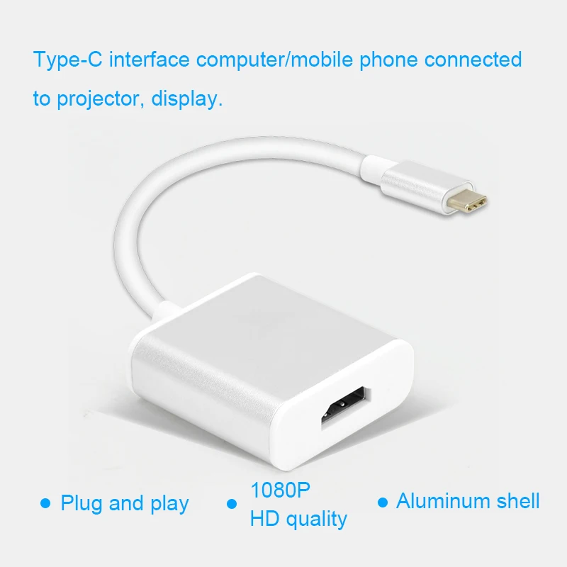 Адаптер Basix USB C HDMI кабель Переходник Usb 3 1 Thunderbolt в c для аксессуаров компьютера type