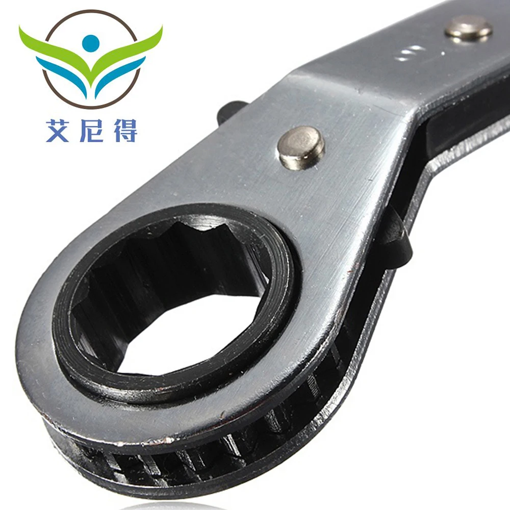 1Pc Useful Metric Offset Double Ring Wrench Spanner Reversible Ratchet Handle Hand Tools | Инструменты