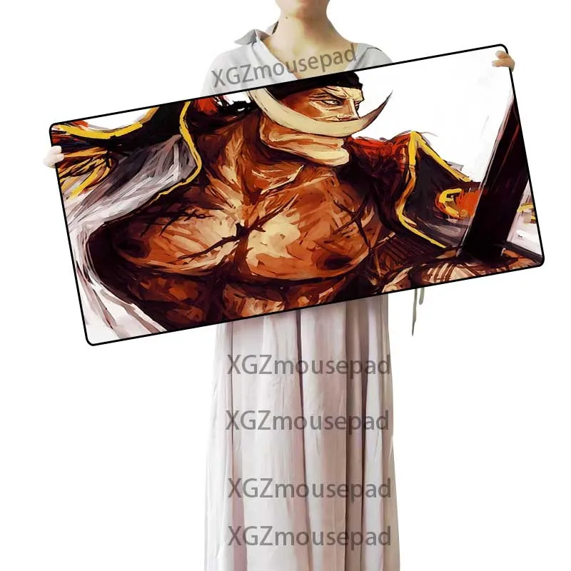 Большой Настольный коврик XGZ для компьютера с черной планкой резиновый