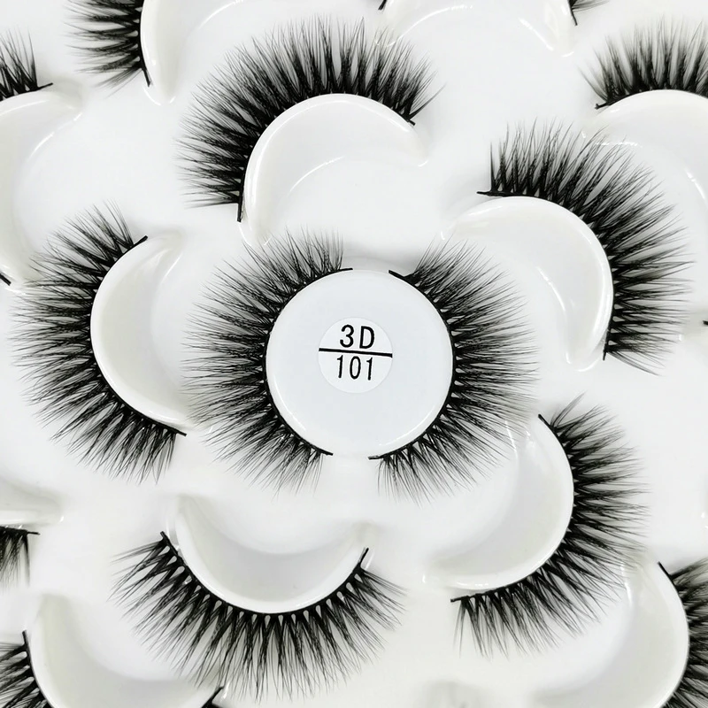 Накладные ресницы удлинитель ресниц 3D синтетические волосы натуральные