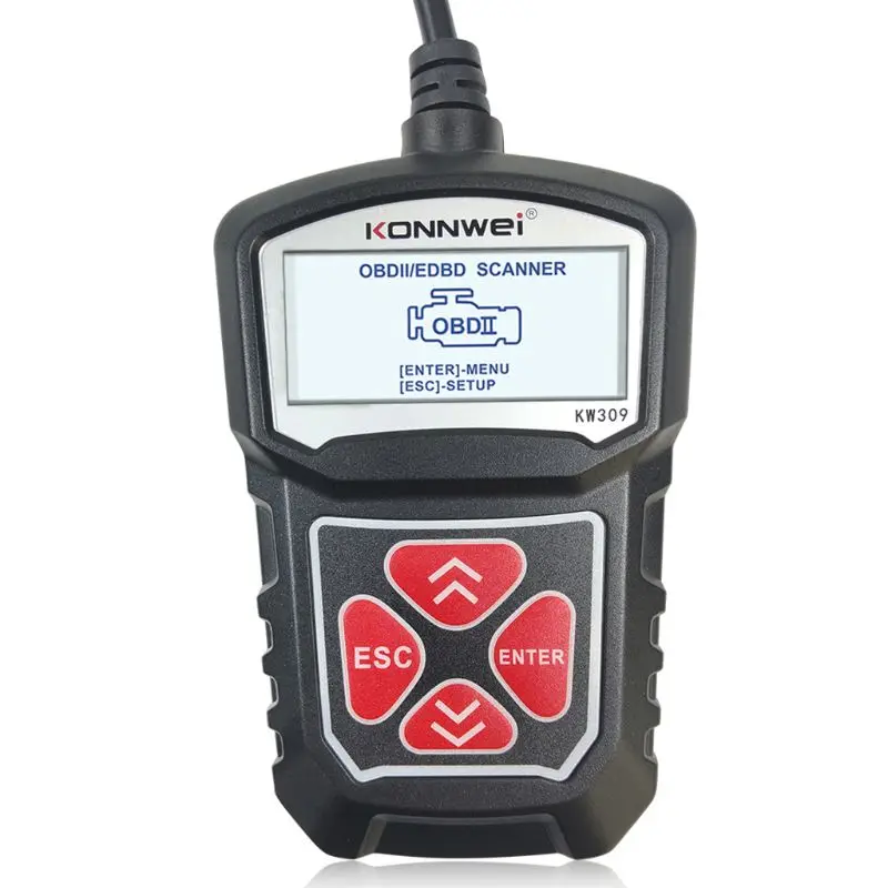 

Professional Car Code Reader Diagnostic Scan Tool KW309 OBD2 Scanner