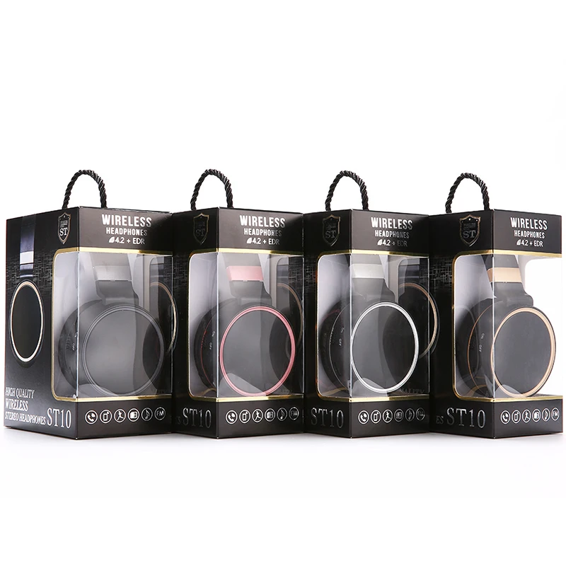 Беспроводная гарнитура Bluetooth 4 2 двусторонняя стереогарнитура ST10 для мобильного