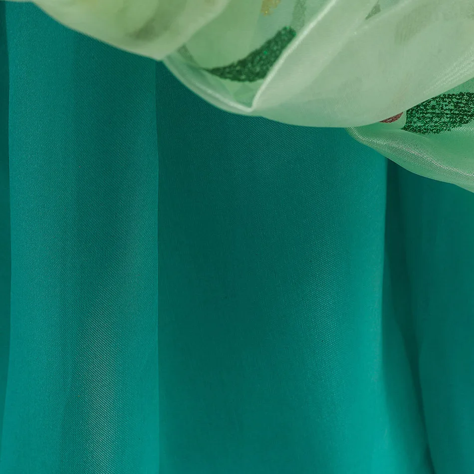 Платье для девочек в стиле Анны маленьких детей Снежная Королева Костюм с парик