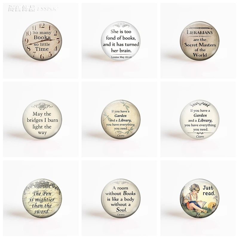 Стеклянный кабошон с цитатами 5 шт./лот размер 25 мм пустая круглая подвеска основа