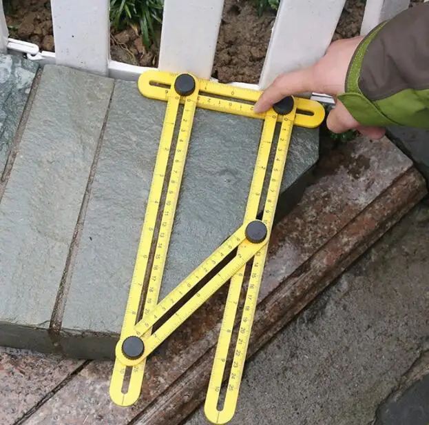 Набор линейки ручной инструмент практичные четыре складные пластиковые