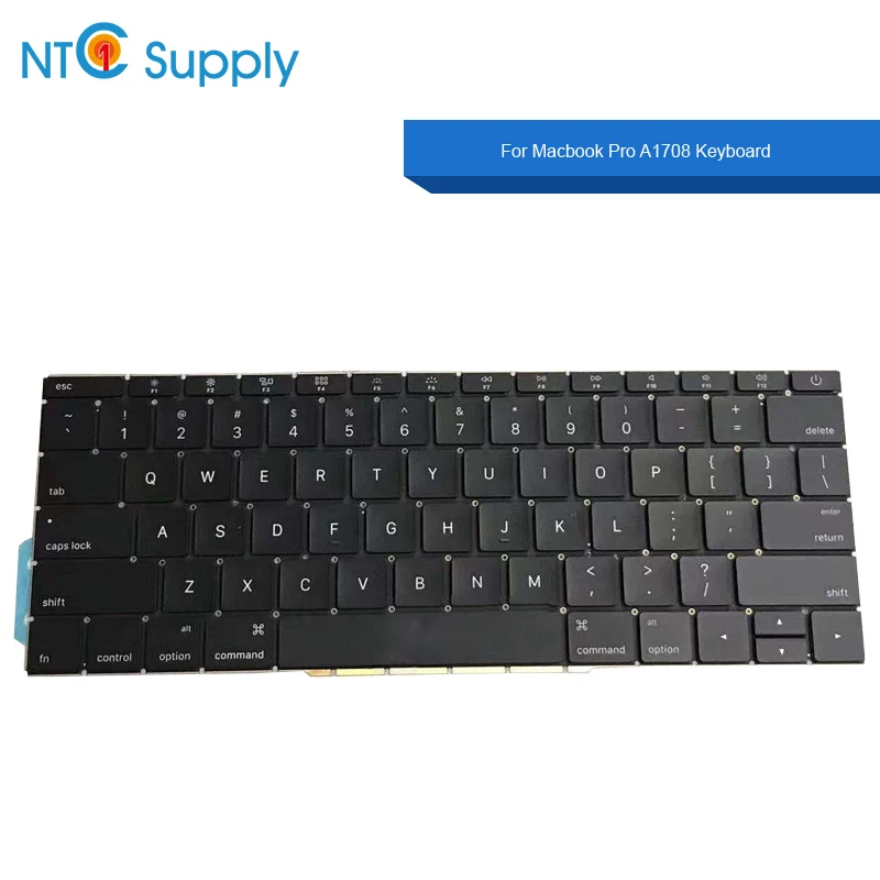 

Клавиатура A1708 со сменной подсветкой для Macbook Pro A1708, клавиатура US UK