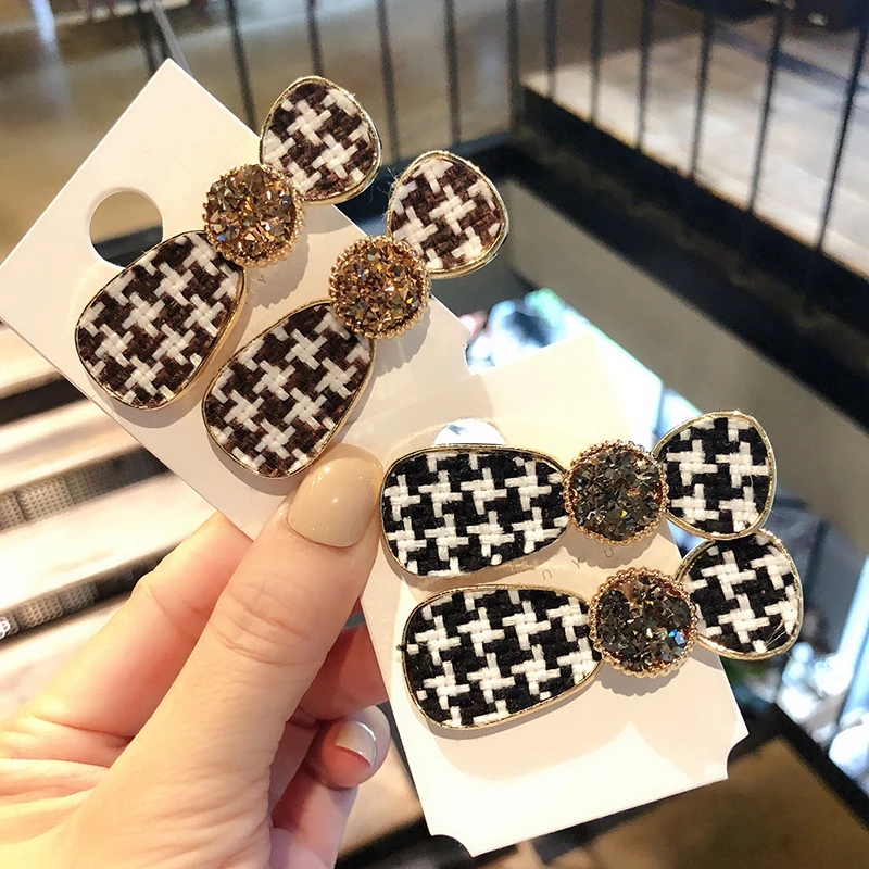 

Vintage Leopard Women Hairpins Fashion Exquisite Hair Side Clip Girls Crystal Bowknot Duckbill Barrette Hair Styling Accessories