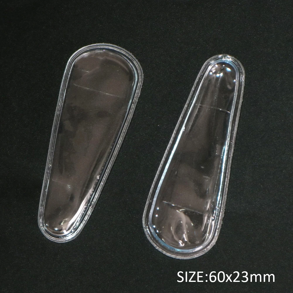 

60x23mm 100 Pcs Plastic Transparent Bag Hair Clips barrettes Hair accessories Hairpins No sequin No Clip,100Yc11026