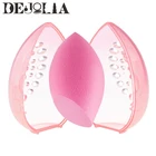 1 шт., держатель для сушки косметических пудры, подставка, чехол для хранения, держатель для блендера для макияжа, пустая коробка в форме яйца, инструменты для макияжа