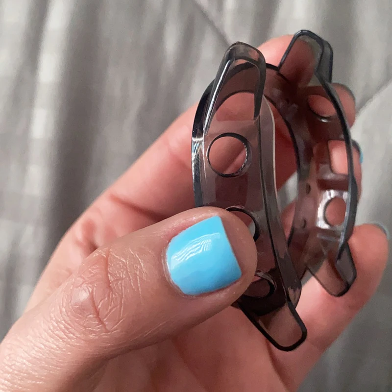 Мягкий защитный чехол для Garmin Vivoactive 4 4s 245 чехол-бампер часов garmin Fenix 6 6x 6s Pro Clear 5 5s 5x