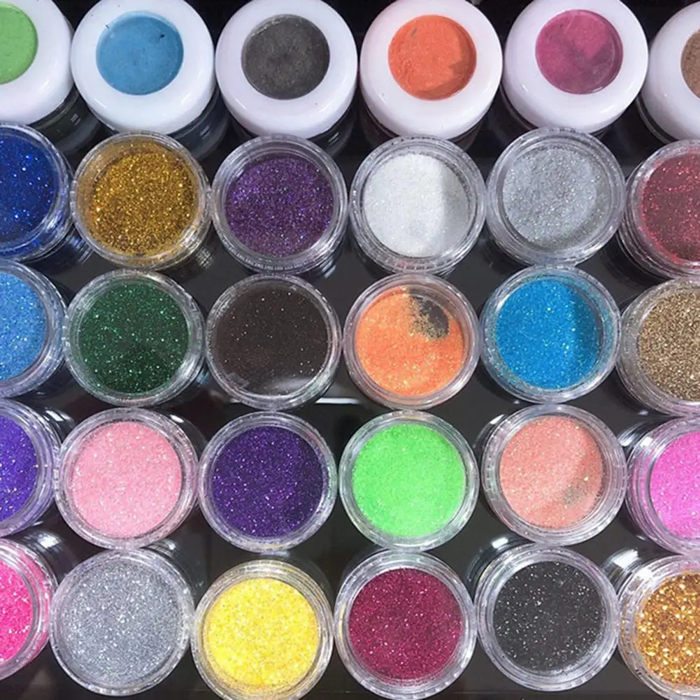 Полуперманентный набор для татуажа трафареты 30 цветов блестящая пудра Кисть