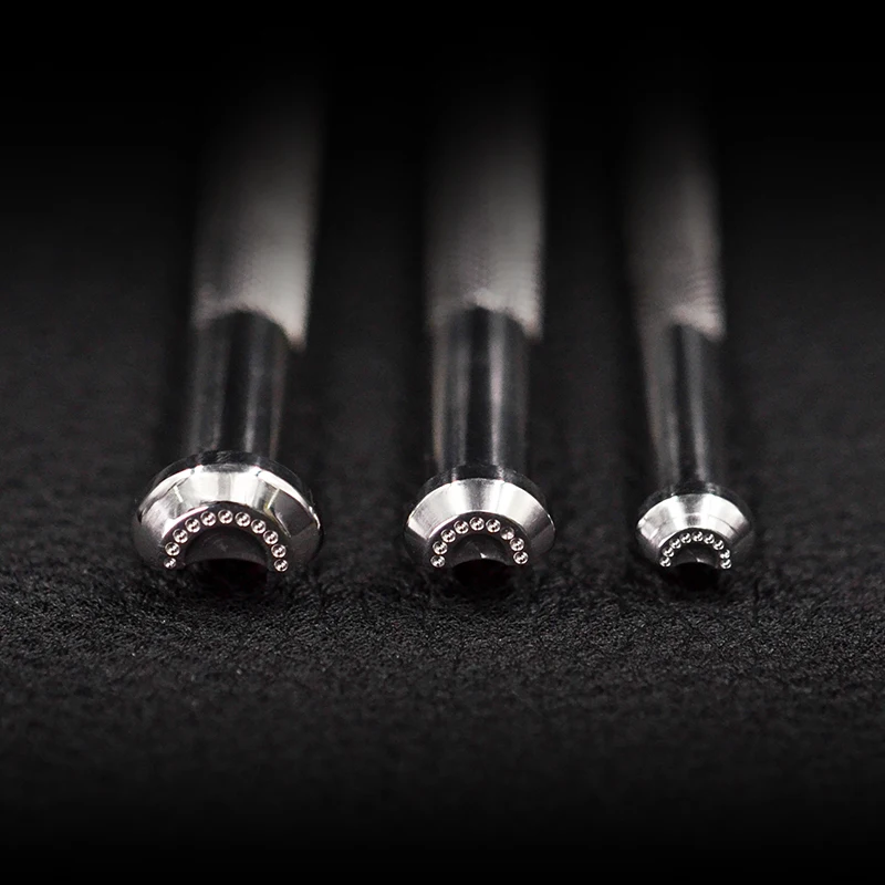 

Half Flower heart pattern Leather stamping flower tools Carving Craft HR