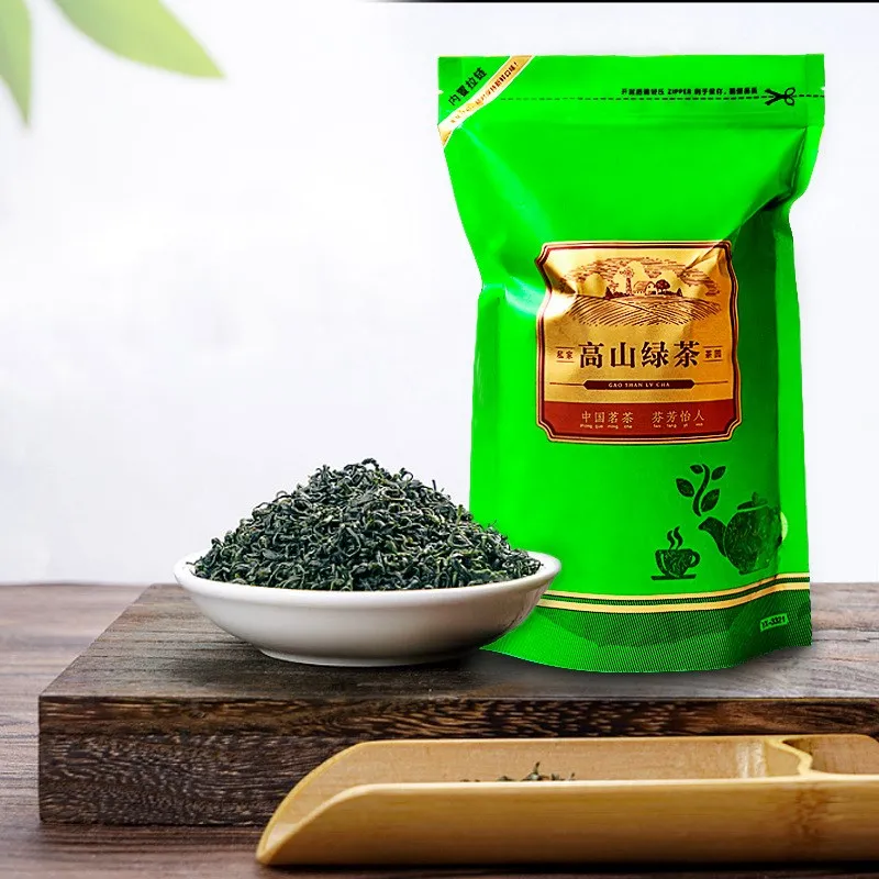 

2021 New Tea Gaoshan Yunwu Green Tea Maojian Tea Real Organic Fresh Early Spring Slimming Tea Health Products 250gFree Shipping