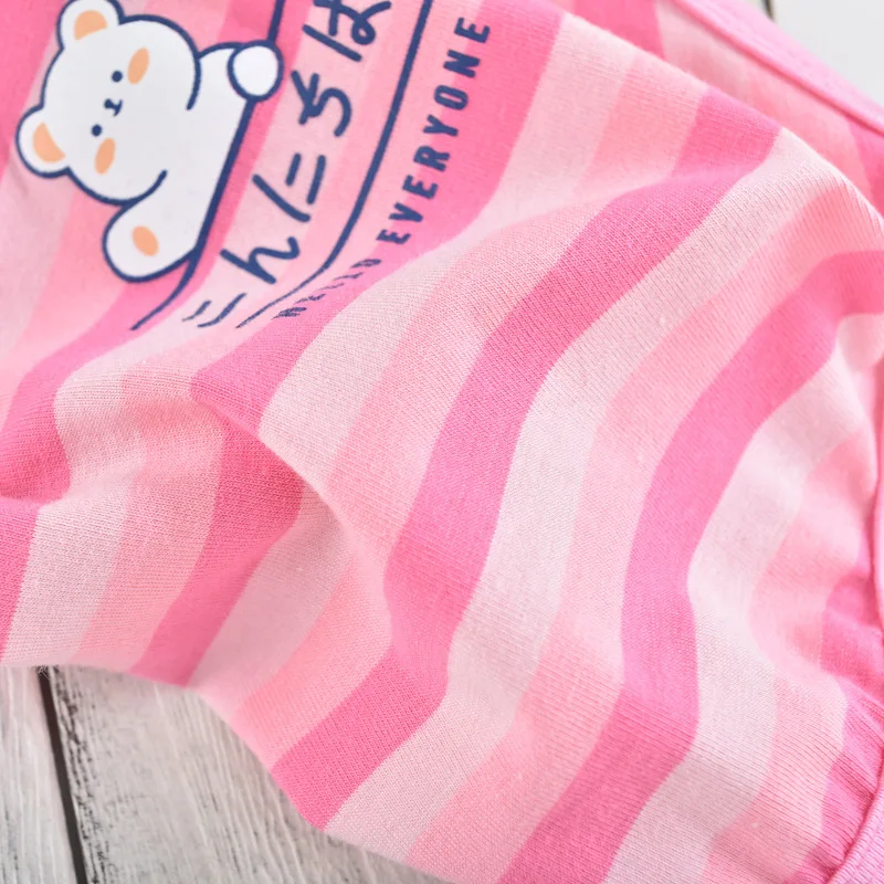 

2021 new Dog clothes Clothing for cats supplies small dogs chihuahua T-shirt french bulldog products stripe bear sling colorful