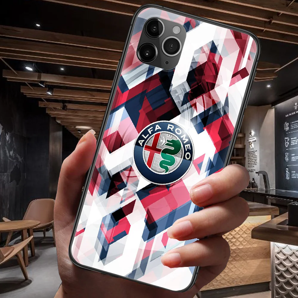 

Alfa Car Romeos Giulietta Italy Phone Case For Iphone 4 4s 5 5S SE 5C 6 6S 7 8 Plus X XS XR 11 12 Mini Pro Max 2020 black Cell