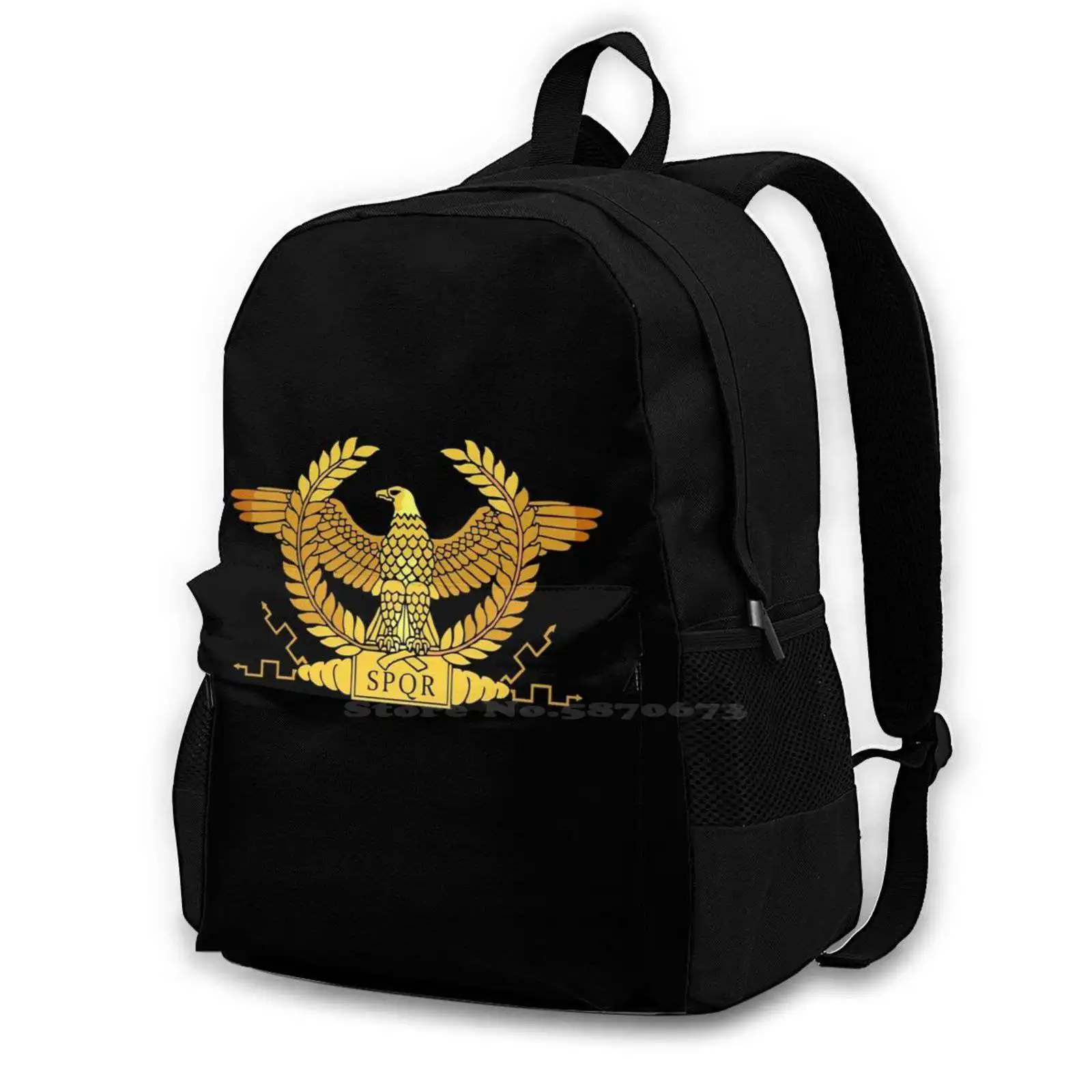 

Best Seller - Spqr Merchandise Large Capacity School Backpack Laptop Travel Bags Spqr Spqr Merchendise Spqr Stuff Spqr Spqr