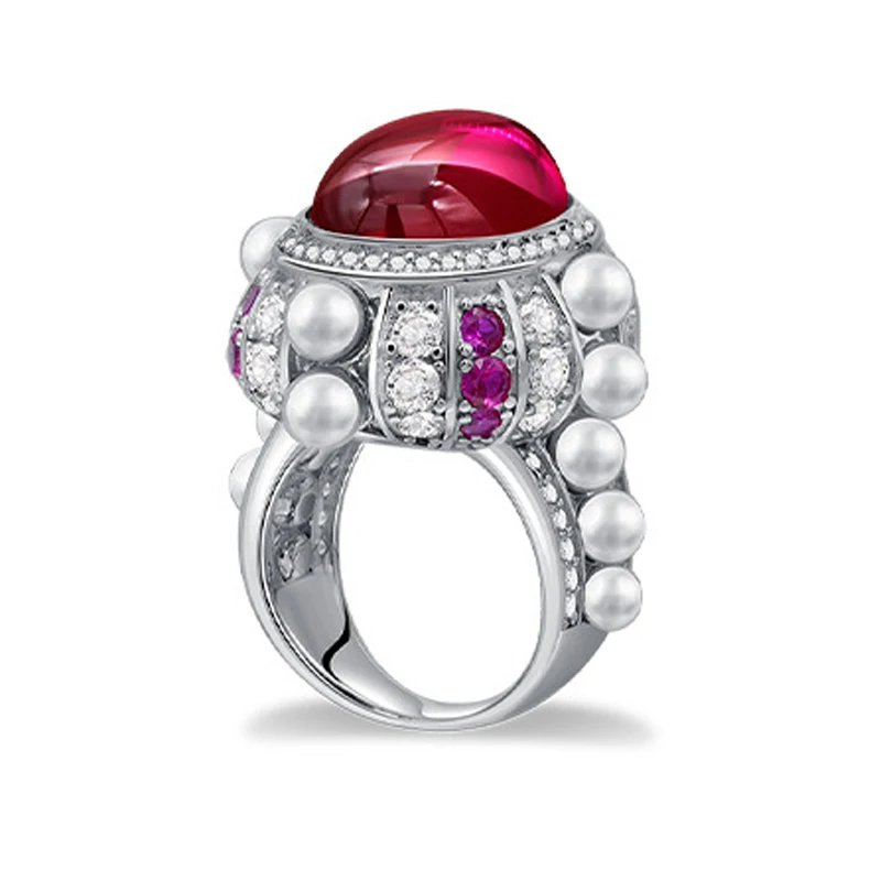 Женские свадебные кольца OEVAS из стерлингового серебра 925 пробы 20 5 карат корунда