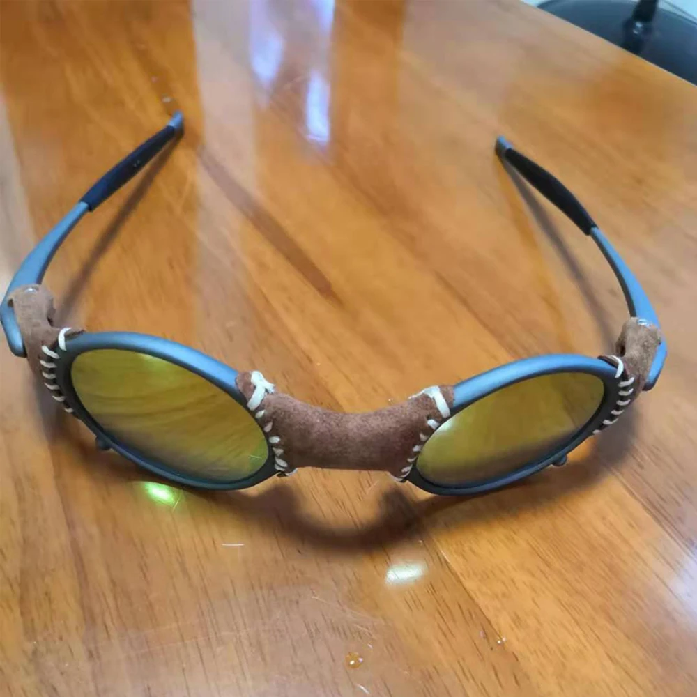 Уличные мужские и женские очки с оправой из сплава для верховой езды UV400