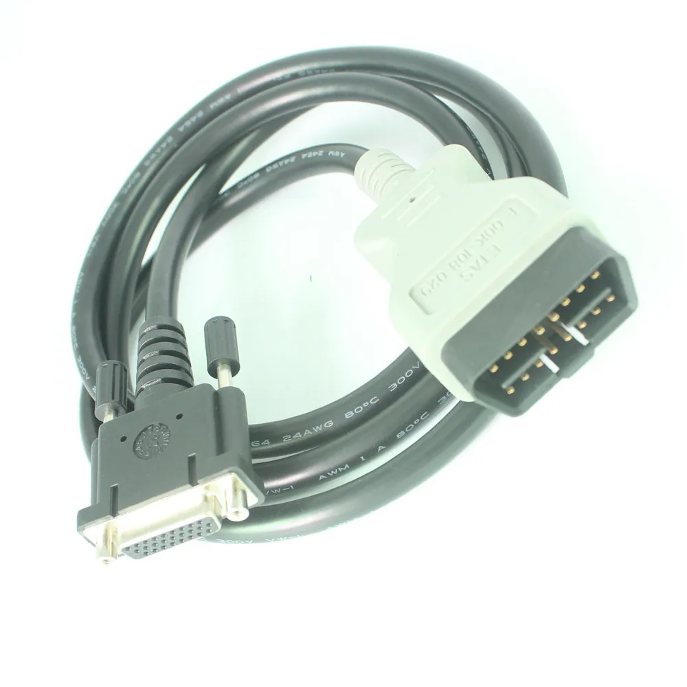 3000211 MDI кабель DLC для MDI OBD2 Основной Тестовый Кабель ETAS OBDII 16-контактный адаптер Male OBD 16-контактный для гнезда DB 25-контактный разъем