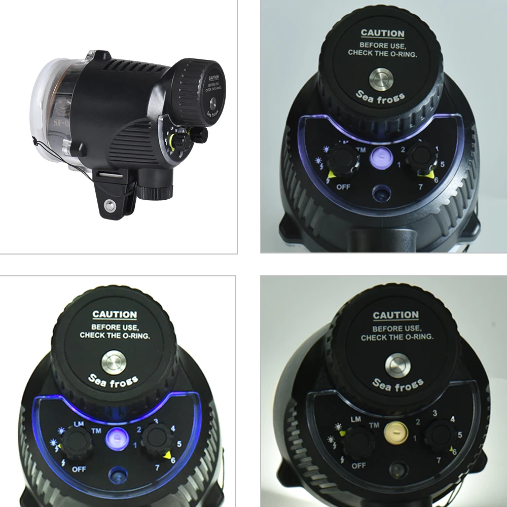 Фонарик для дайвинга Seafrogs Sea &amp SF01 стробоскоп камеры RX100 TG5 DSLR аксессуары