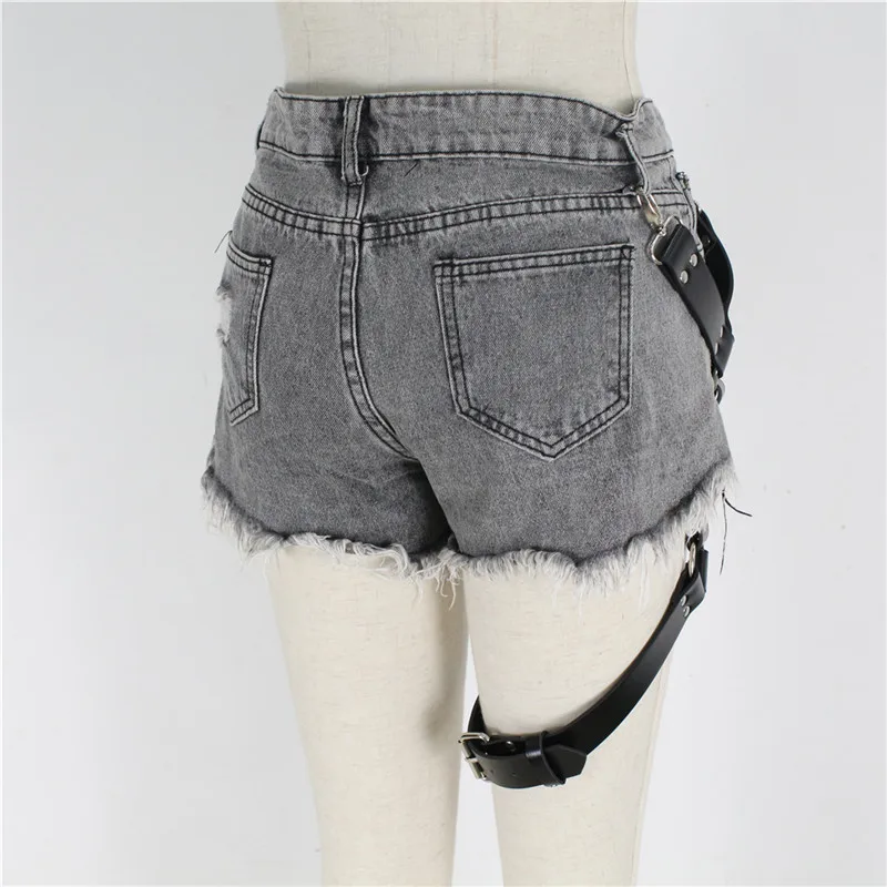 Пояс для подвязки из искусственной кожи ручной работы женщин и мужчин Панк