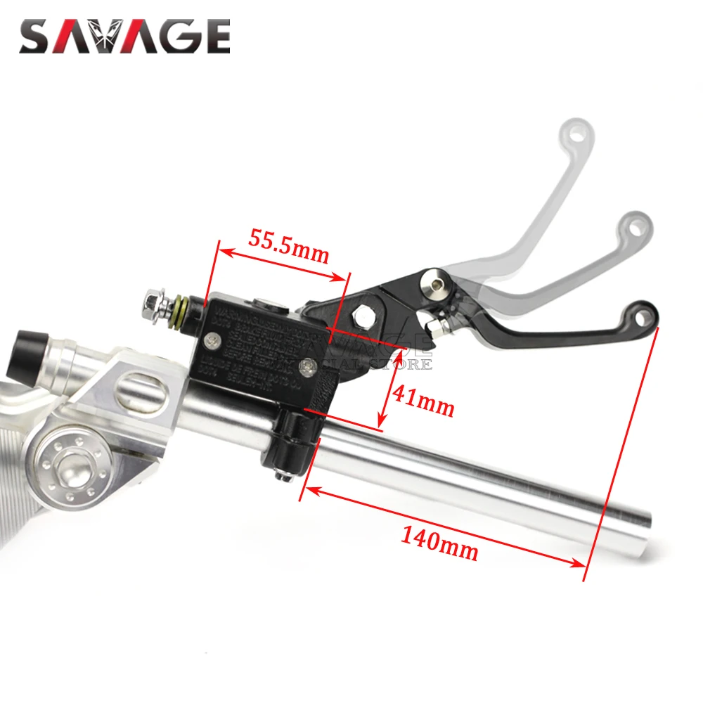 

Front Brake Master Cylinders For KAWASAKI KLX140L KLX150L KLX230/R KLX250/S/SF Motorcycle Pivot Brake Lever KLX 140 150 230 250