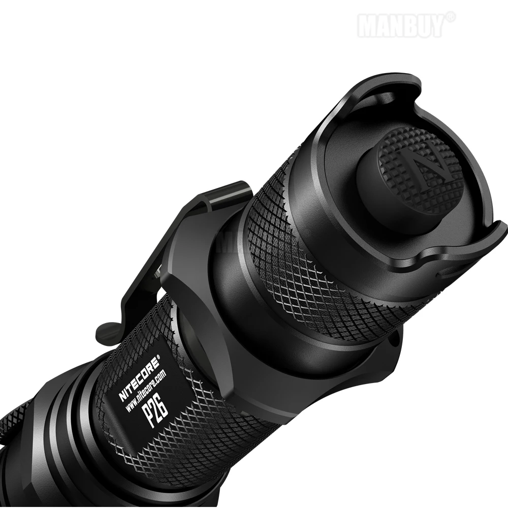 NITECORE P26 18650 перезаряжаемая батарея 1000LMs тактический фонарь поворотный Swith