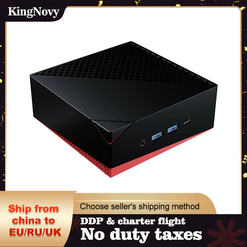 

TOPTON Mini PC AMD Ryzen 5 4500U Windows 11/10 Pro 2*LAN 2*DDR4 Max 64GB M.2 PCIE Desktop Gaming Computer 3x4K Display AX WiFi6