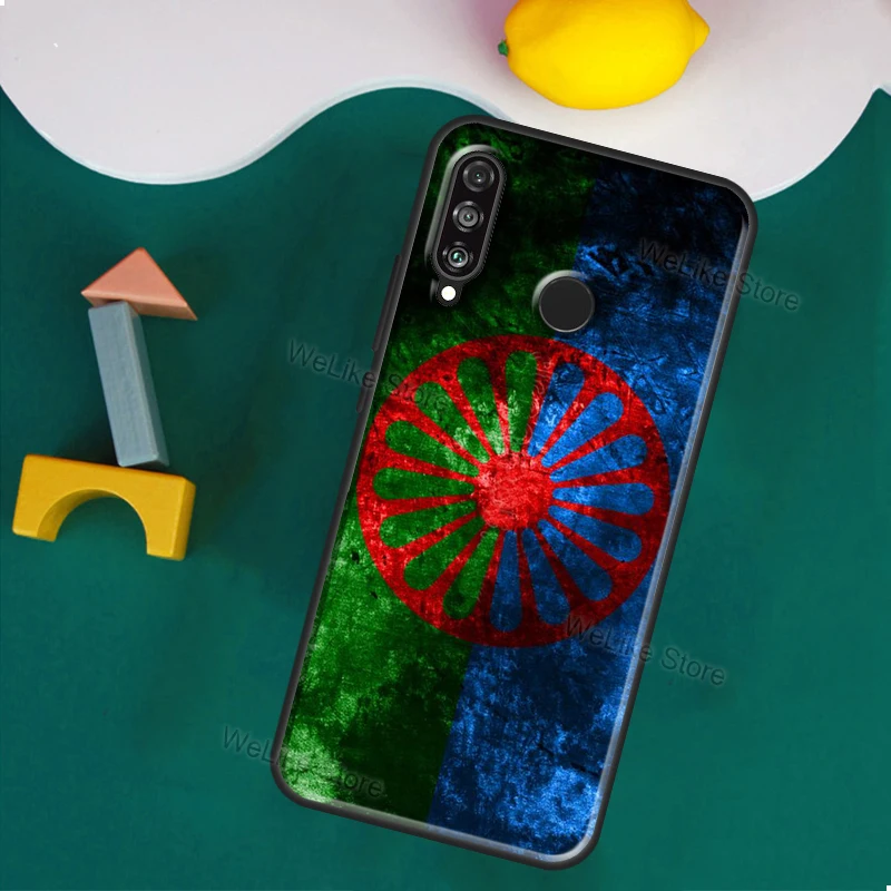 Цыганский флаг рома для Huawei P20 Lite P30 P40 Pro P Smart 2019 2021 Nova 5T чехол Honor 50 10i 20 8A 8X 9X |