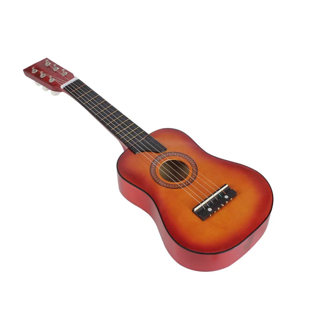 

25 Inch Basswood Acoustic Guitar with Pick Strings for Children and Beginner 4 Colors Optional