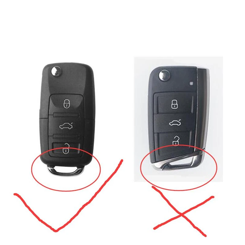 Car Key Case For Volkswagen VW Passat Golf Jetta Bora Polo Sagitar Tiguan Auto Bag Cover Protector with Crystal Keychain TPU | Автомобили