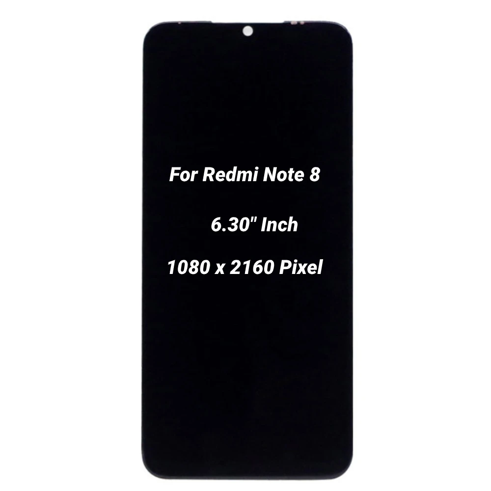 ЖК-дисплей для Redmi Note 8 с сенсорным экраном 6 3 дюйма и дигитайзером в сборе