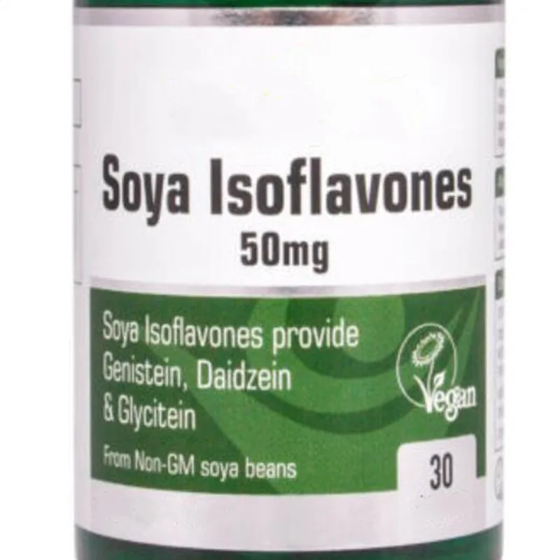 Soya Isoflavones provides a phytoestrogen that helps maintain health during menopause and prevents osteoporosis 1bottle=30p