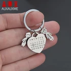 Auxauxme персонализированный календарь с именем мальчика фотография для пары семья нержавеющая сталь гравировка фото юбилей подарки