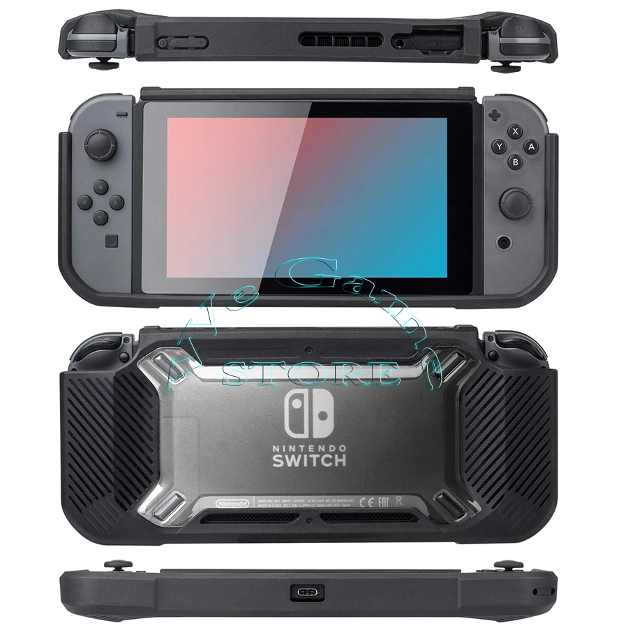 Чехол для консоли Nintendo Switch Nitendo защитный чехол switch ручки + 2 силиконовых колпачка