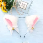 Женская повязка на голову с кошачьими ушками