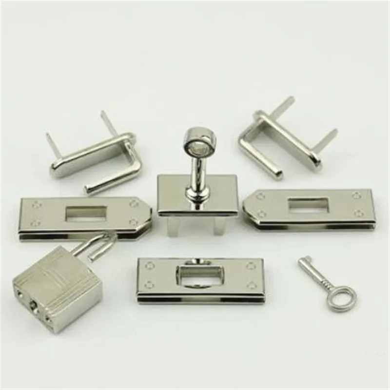 Металлический замок Пряжка Сумка Поворотный защелки застежка аксессуары DIY