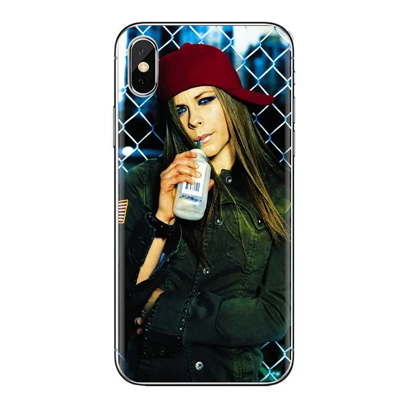 Avril Lavigne Music Star American For iPod Touch Apple iPhone 11 Pro 4 4S 5 5S SE 5C 6 6S 7 8 X XR XS Plus Max Soft Shell Covers |