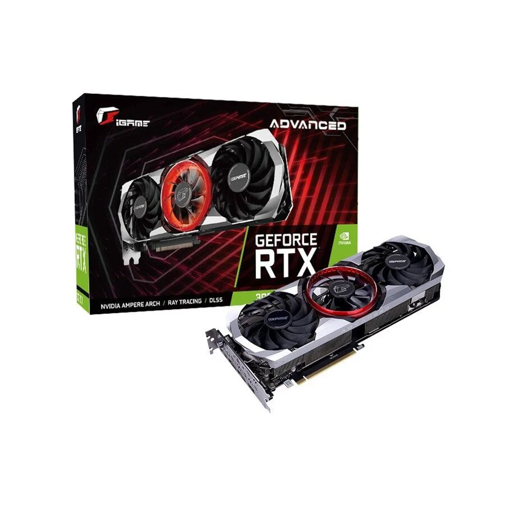

Colorful Graphics Card iGame GeForce RTX 3060 Ti Advanced OC LHR8GB GDDR6 Gaming Video Card for Desktop Computer