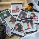 JIANWU 30 листов, фоторамка, наклейки с записью жизни, простота, DIY материал, журнал, стиль INS, украшение, стикеры школьные принадлежности