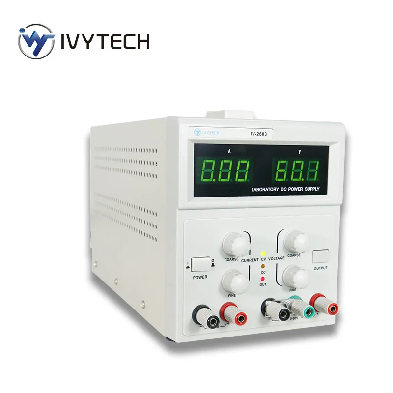 30 в 3A Регулируемый Линейный источник питания постоянного тока Одноканальный