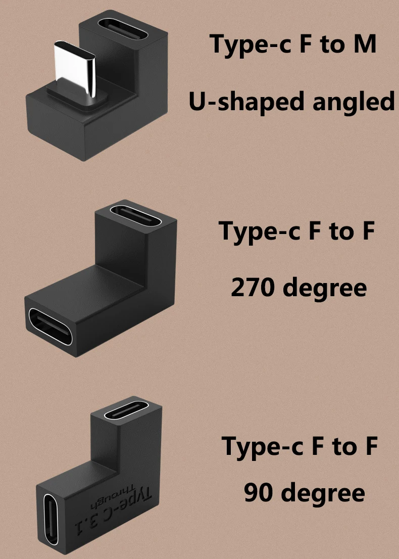 Переходник USB 3 1 Type C 10 Гбит/с под прямым углом 90 градусов | Обустройство дома