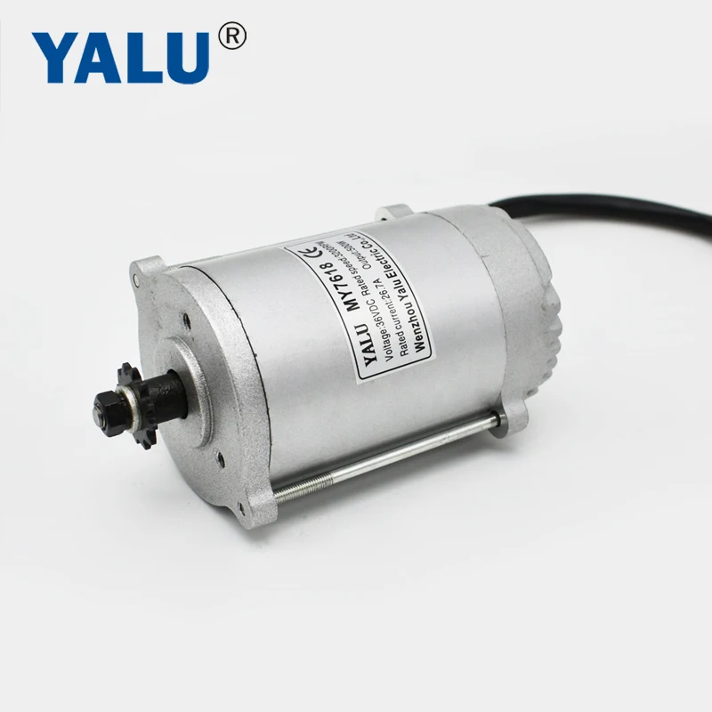 Комплект для переоборудования велосипеда YALU MY7618 500 Вт 24 В 36 В|dc motor|36v dc motorscooter motor |