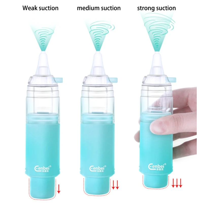

Electric Newborns Nasal Aspirator Babies Nose Cleaner Infant Quick Snot Sucker 3 Gears Suction Adjustable Relieve Toddlers